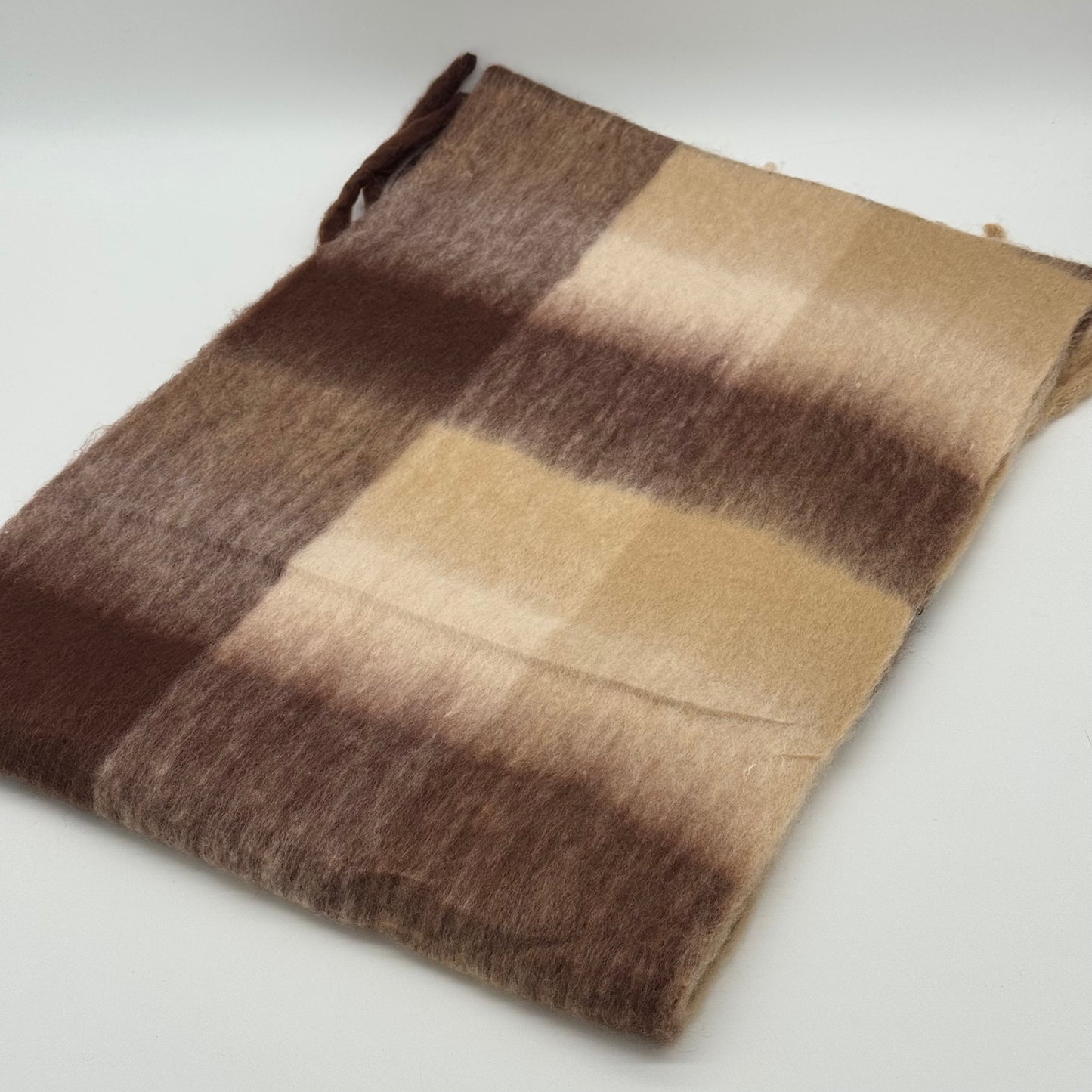 Soft Winter Blanket Check Scarf