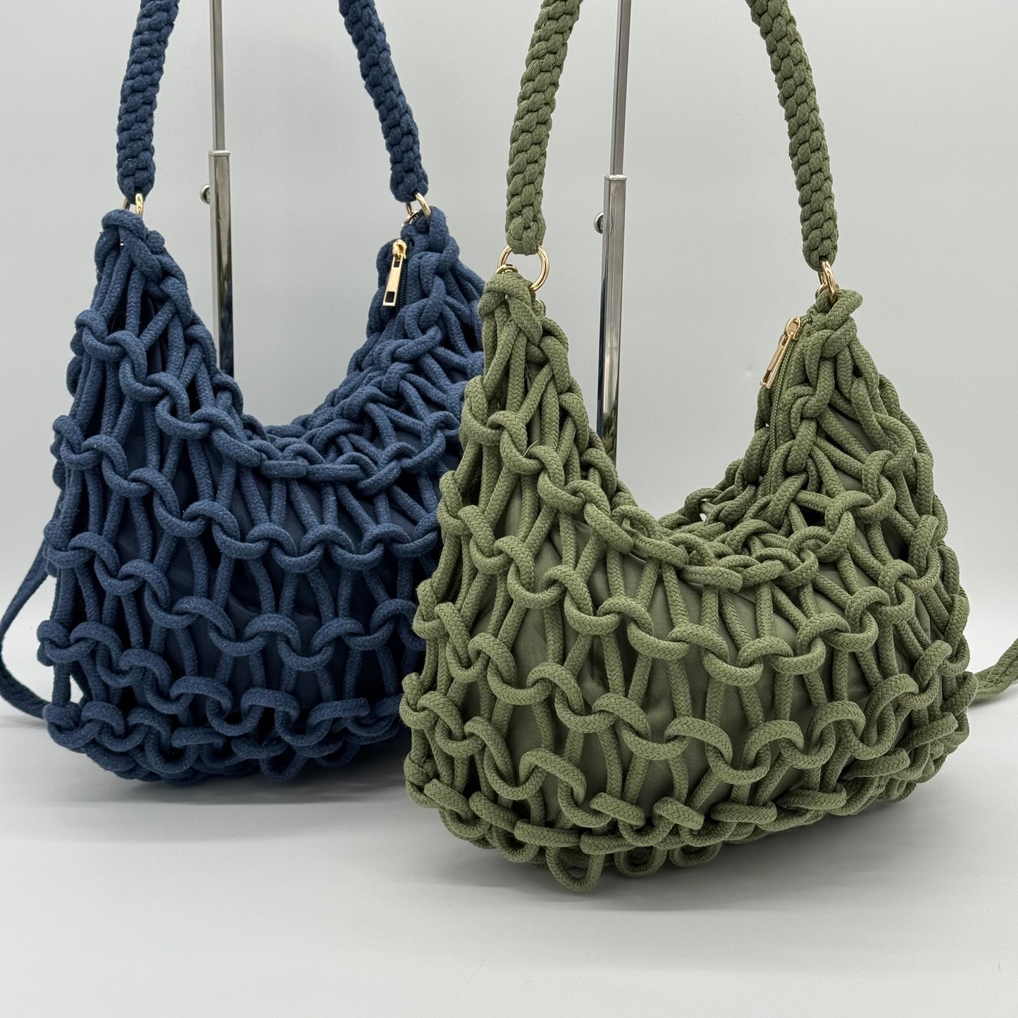 Chunky Crochet Shoulder/Crossbody Bag