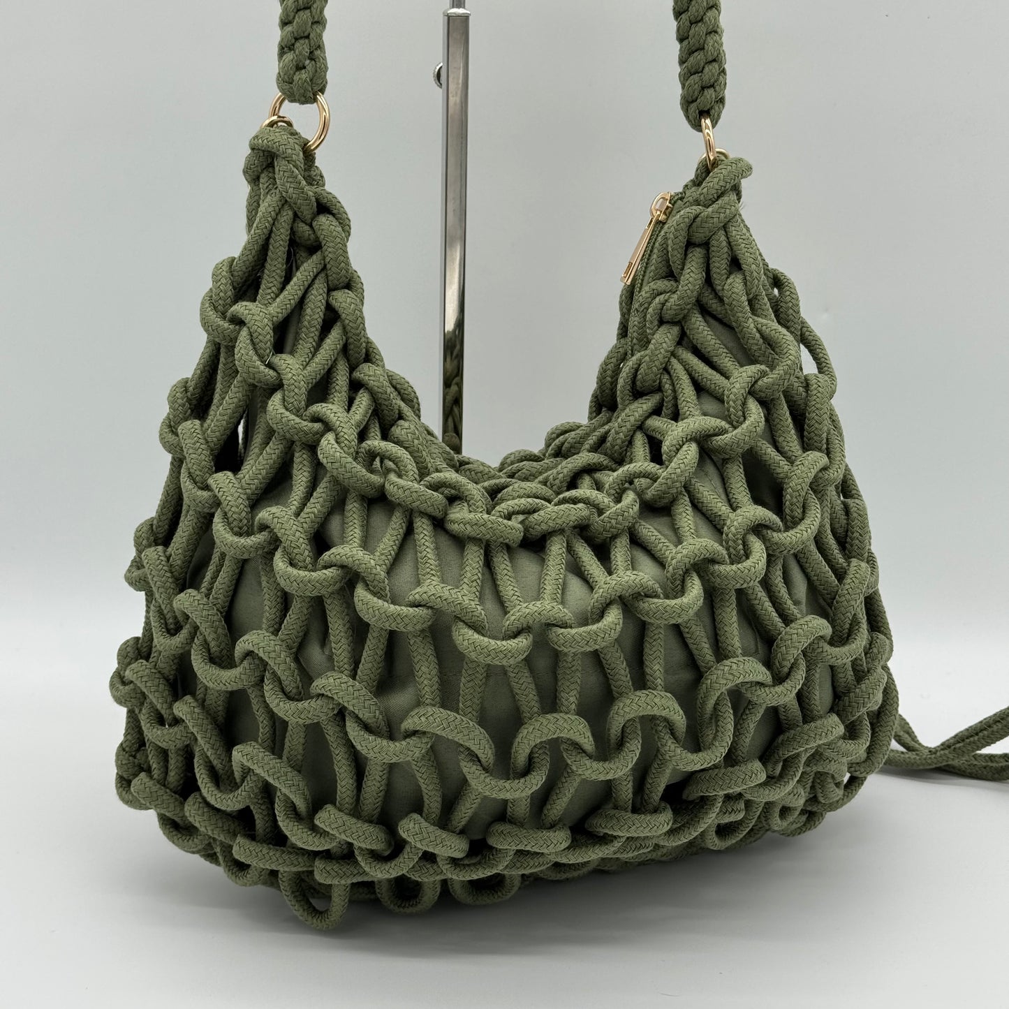 Chunky Crochet Shoulder/Crossbody Bag