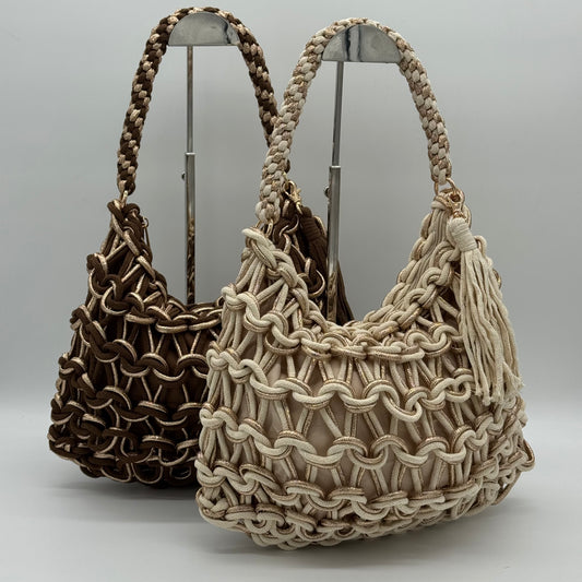 Chunky Crochet Shoulder Bag