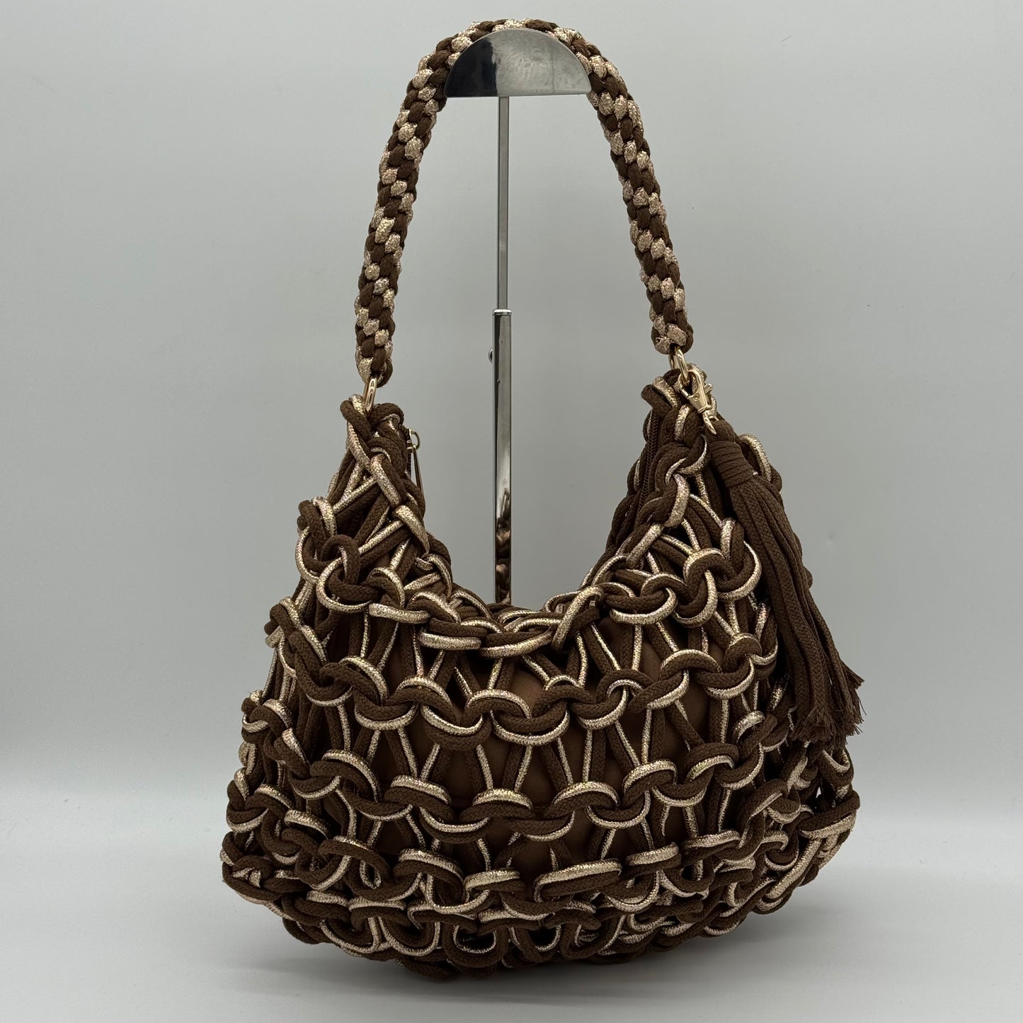 Chunky Crochet Shoulder Bag
