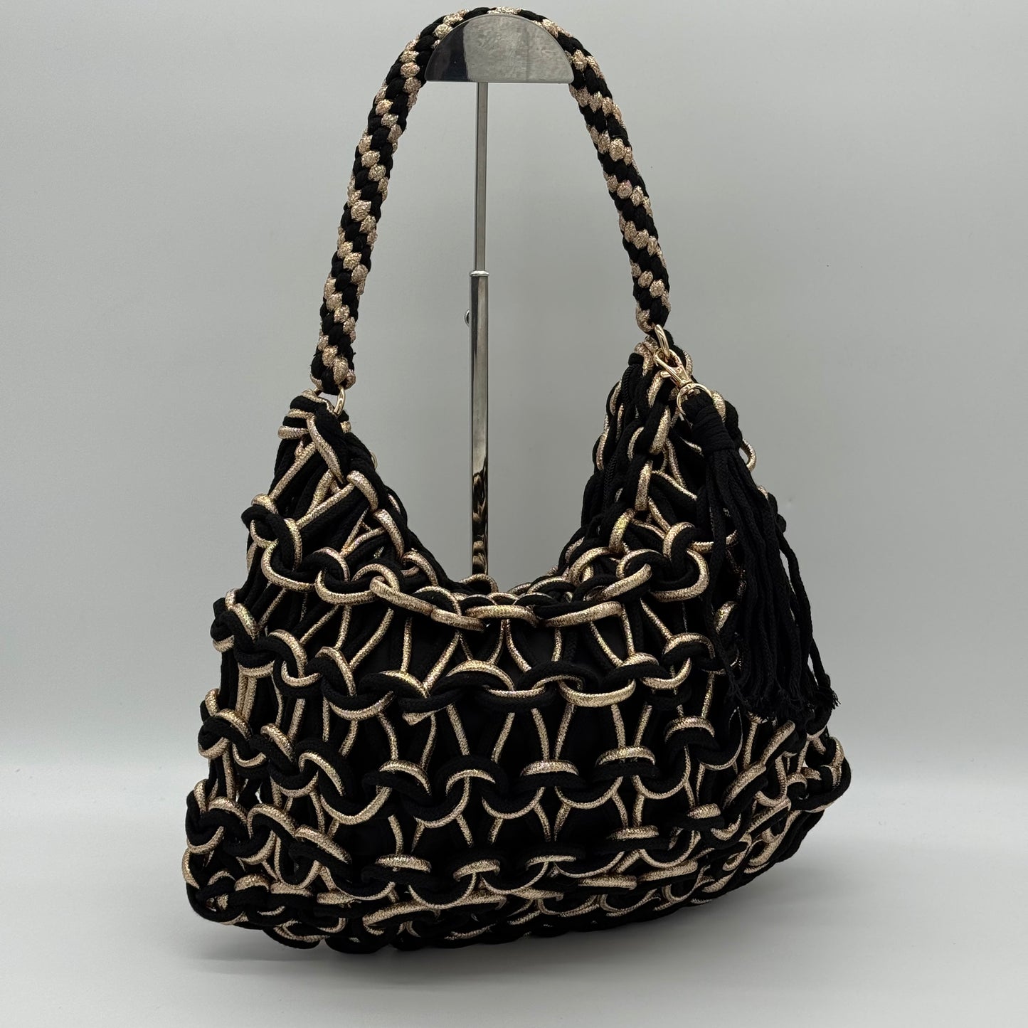 Chunky Crochet Shoulder Bag