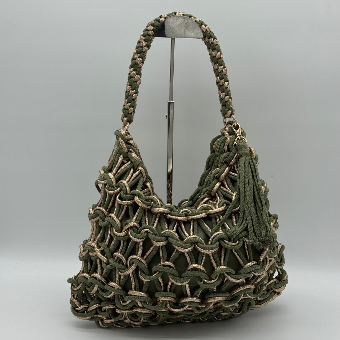 Chunky Crochet Shoulder Bag