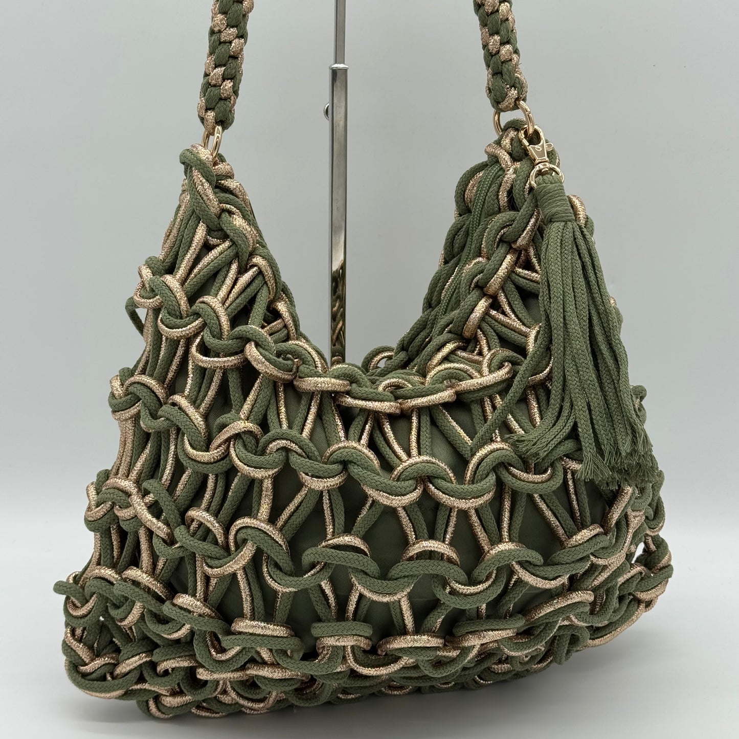 Chunky Crochet Shoulder Bag