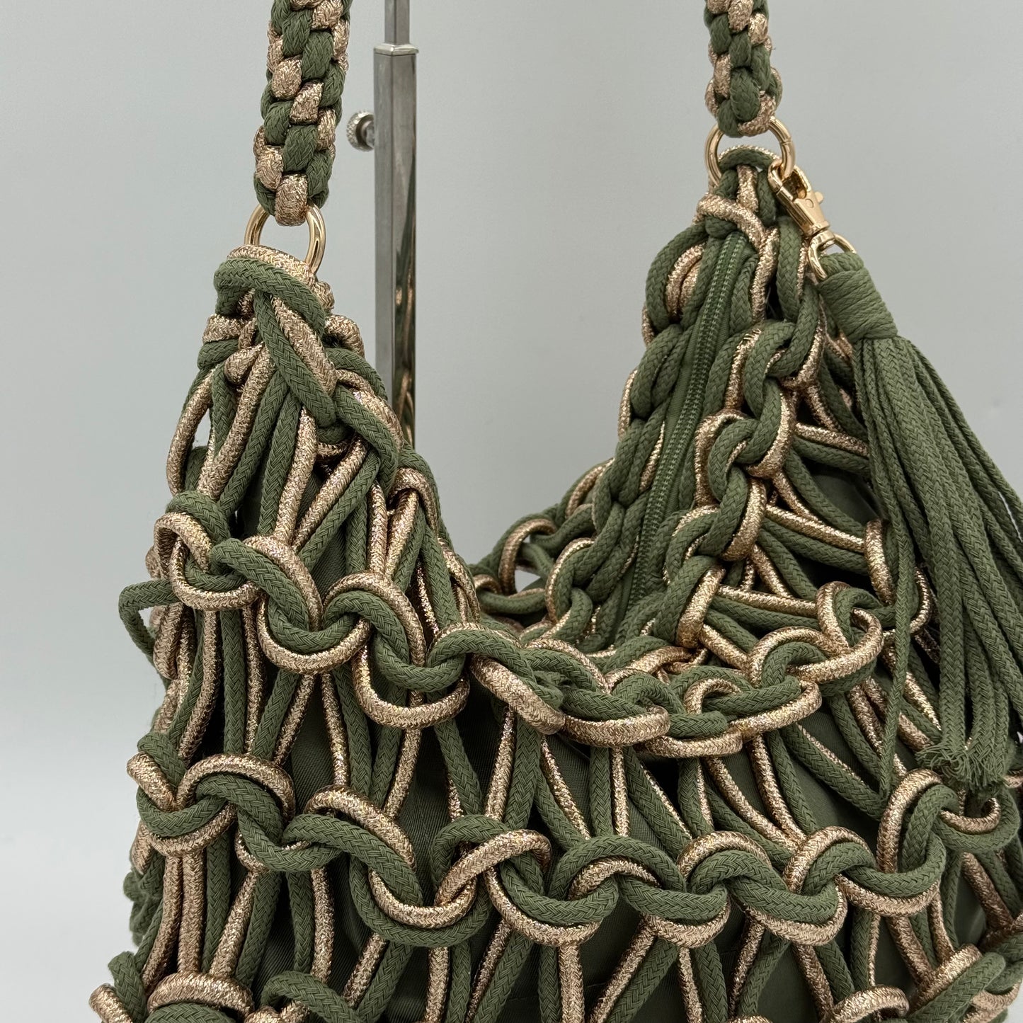 Chunky Crochet Shoulder Bag