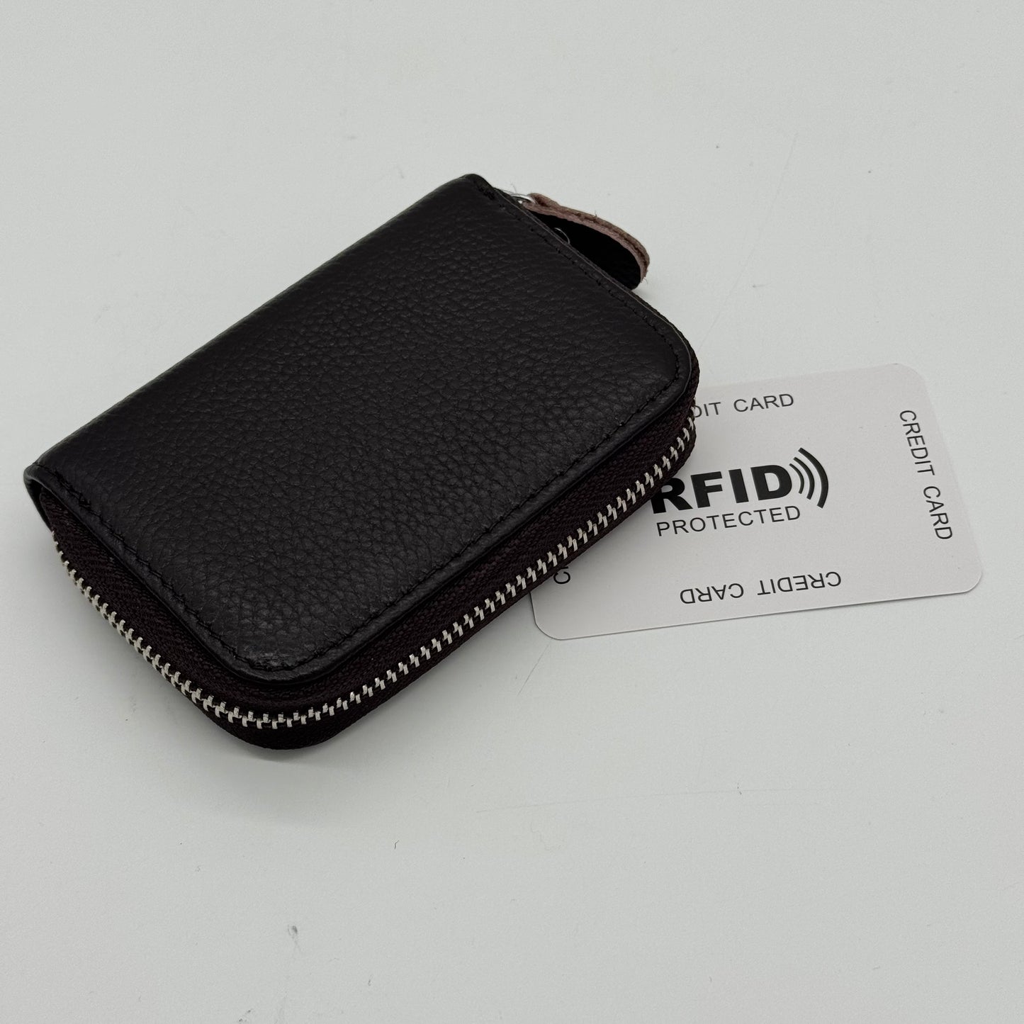 Leather RFID Credit Card Holder