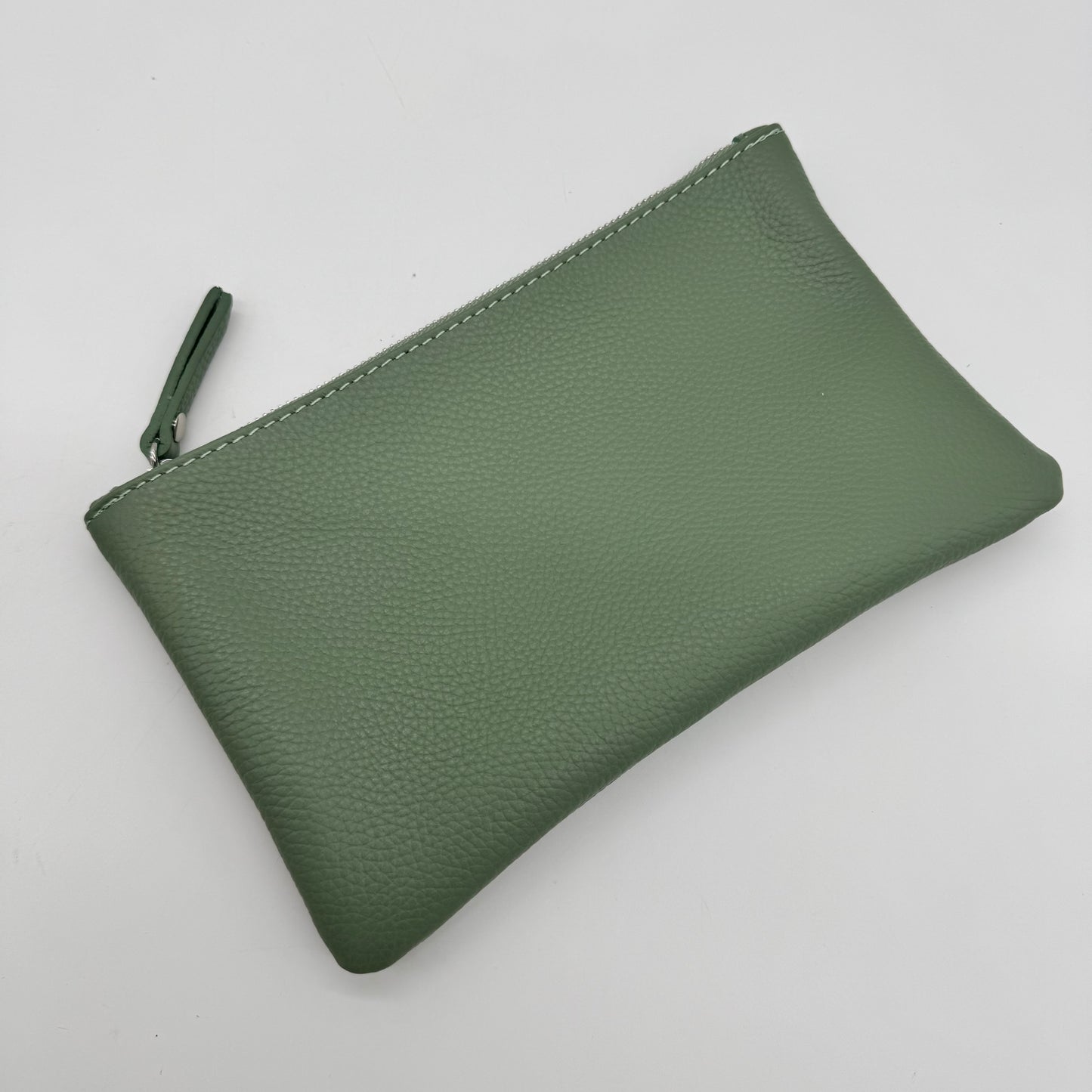 Leather Accessory Zipped Pouch