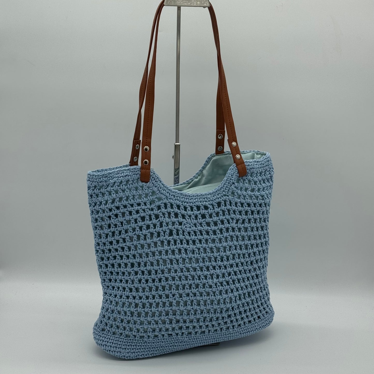 Crochet Shoulder Shopper  Bag