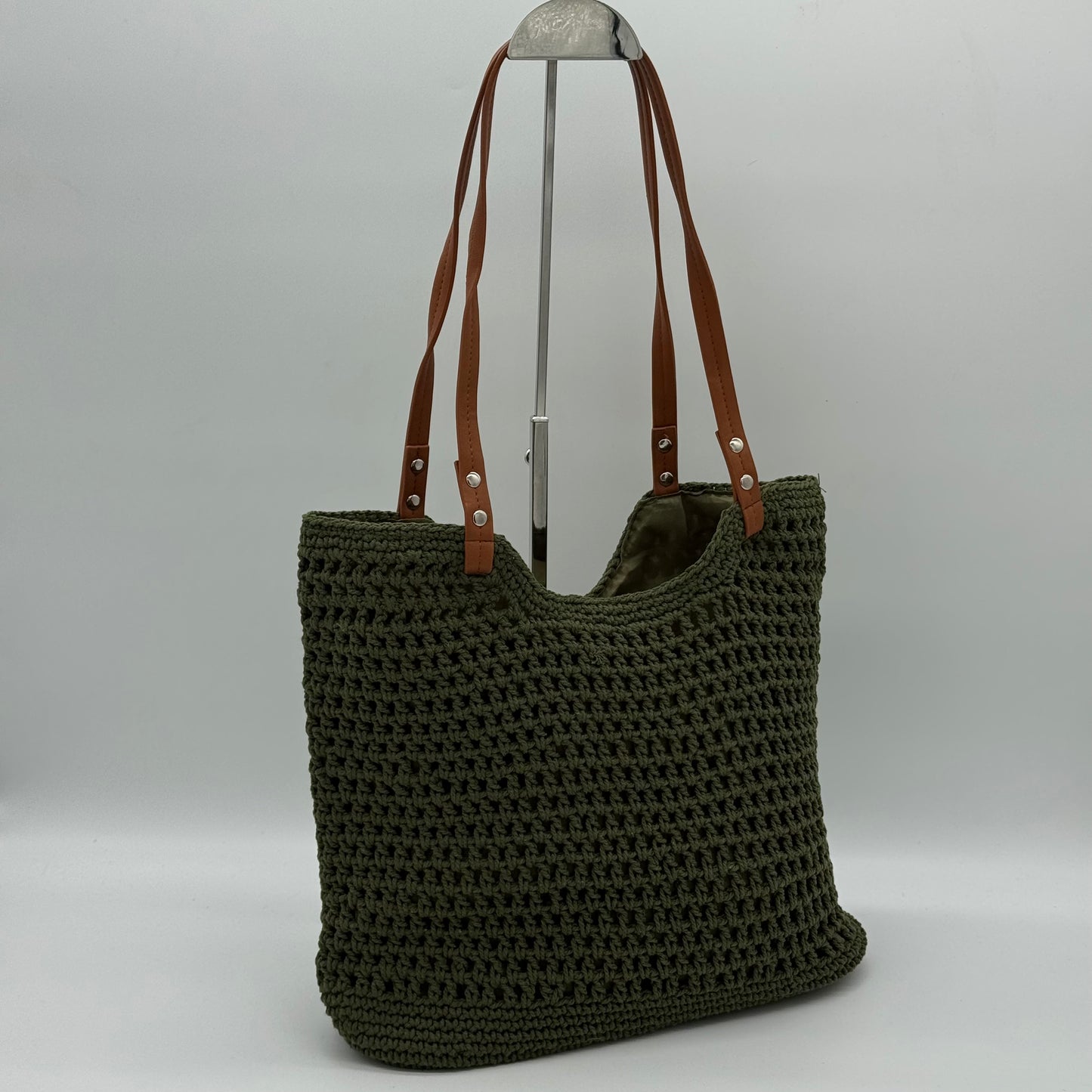 Crochet Shoulder Shopper  Bag