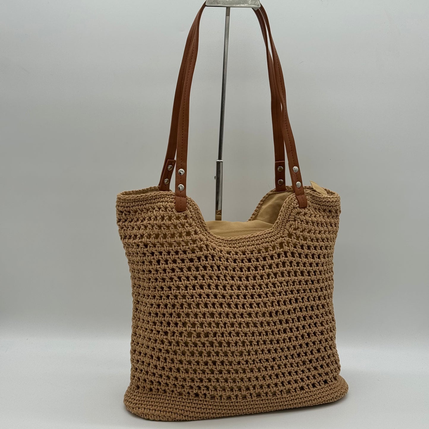 Crochet Shoulder Shopper  Bag