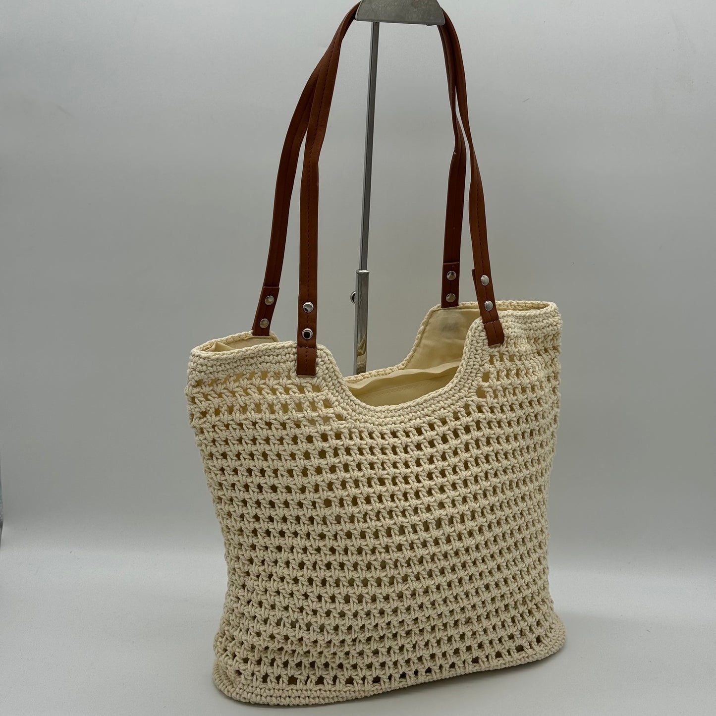 Crochet Shoulder Shopper  Bag