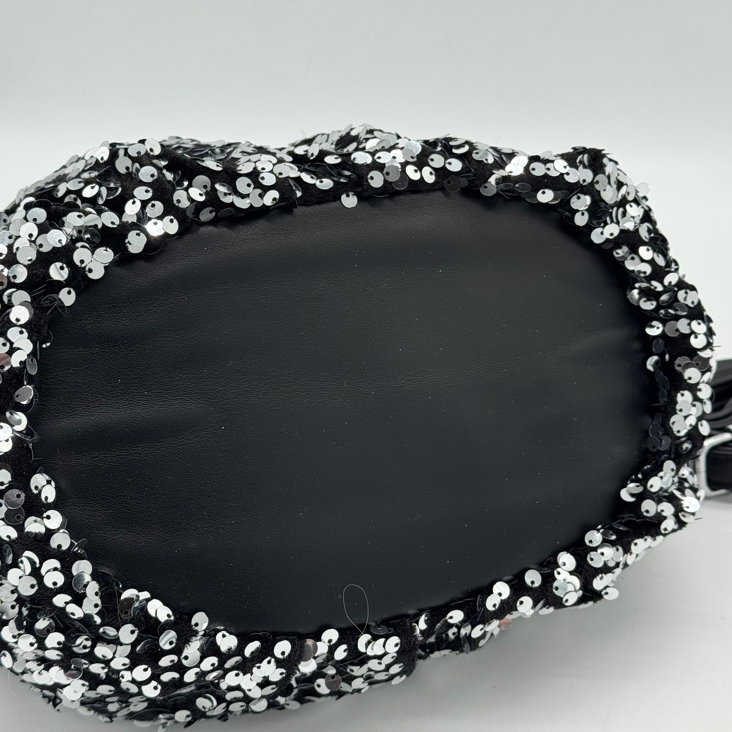 Sequin Grab Pouch Bag