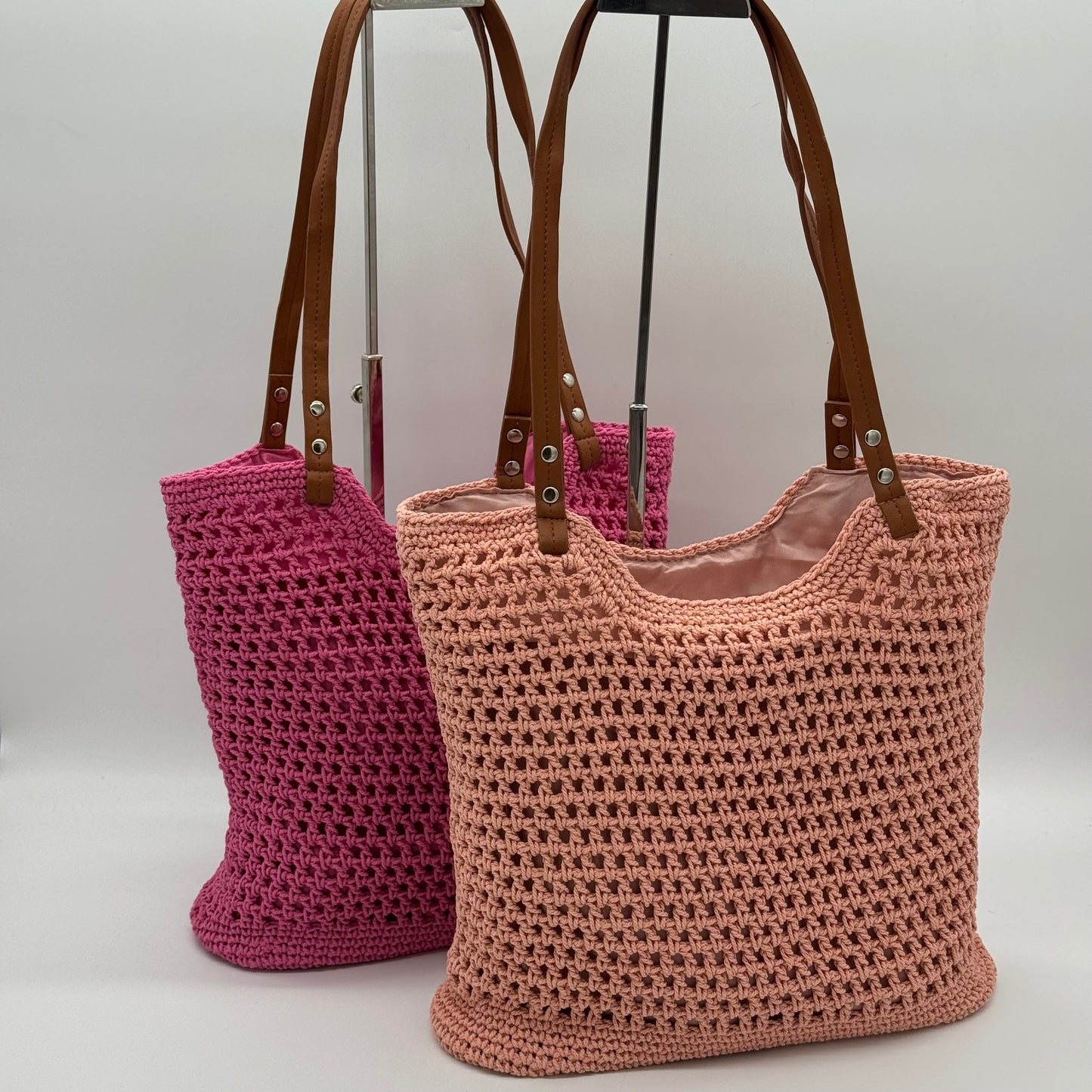 Crochet Shoulder Shopper  Bag