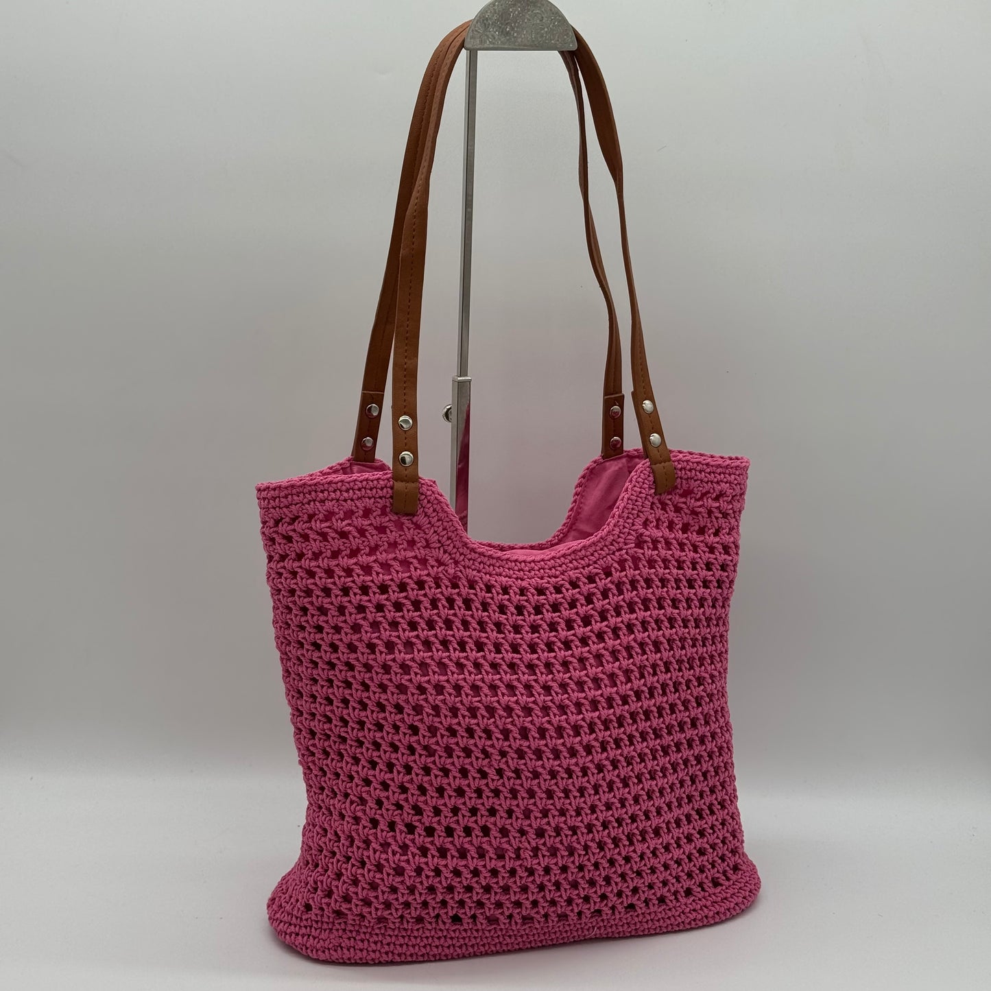 Crochet Shoulder Shopper  Bag