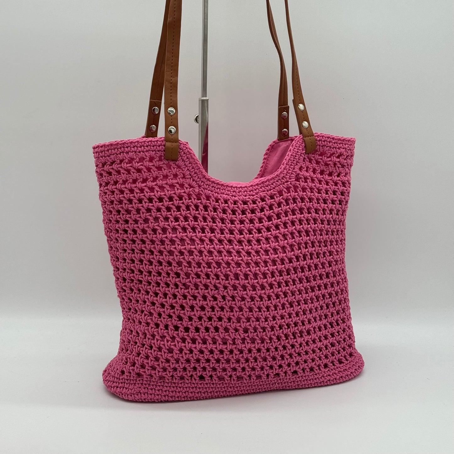 Crochet Shoulder Shopper  Bag