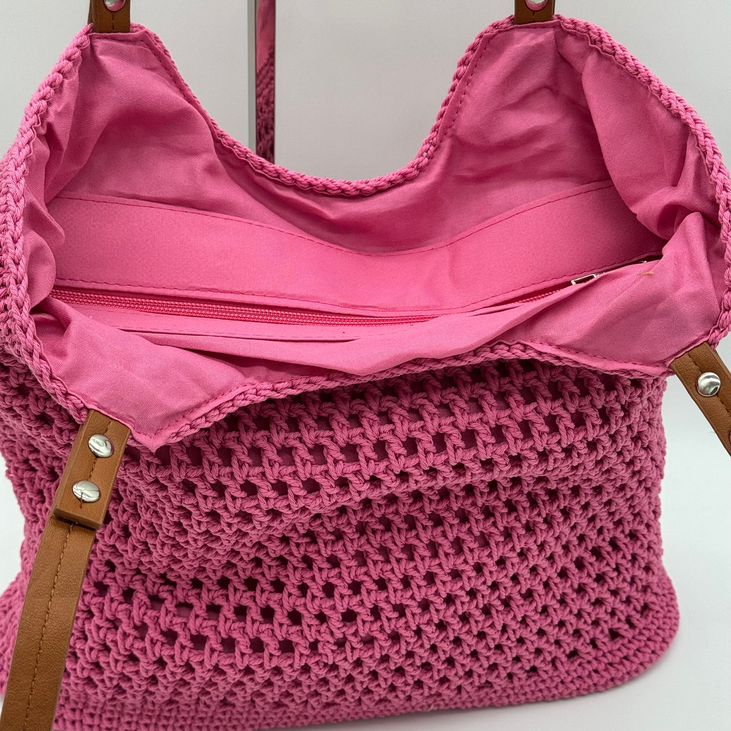 Crochet Shoulder Shopper  Bag