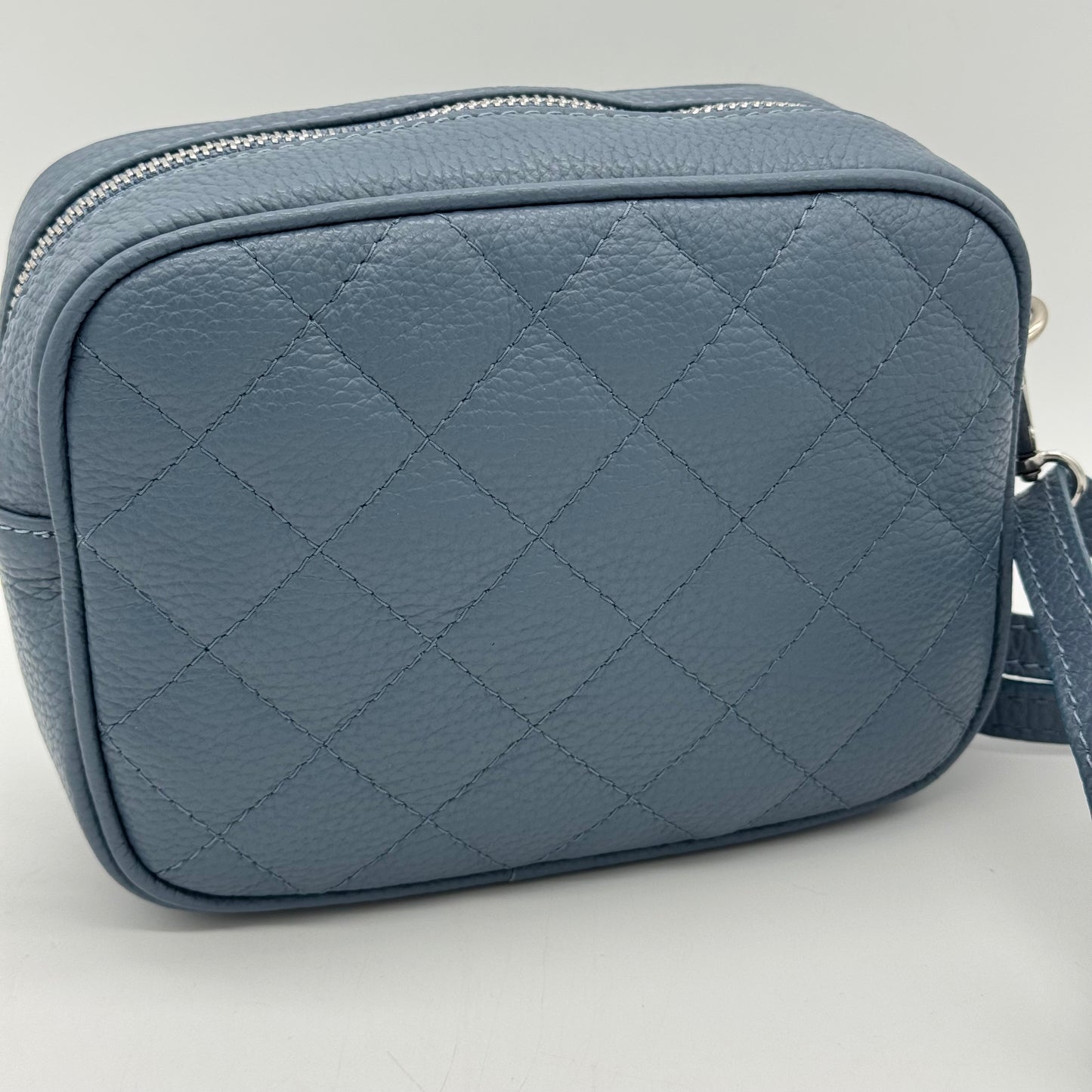 Leather Quilted Crossbody Bag