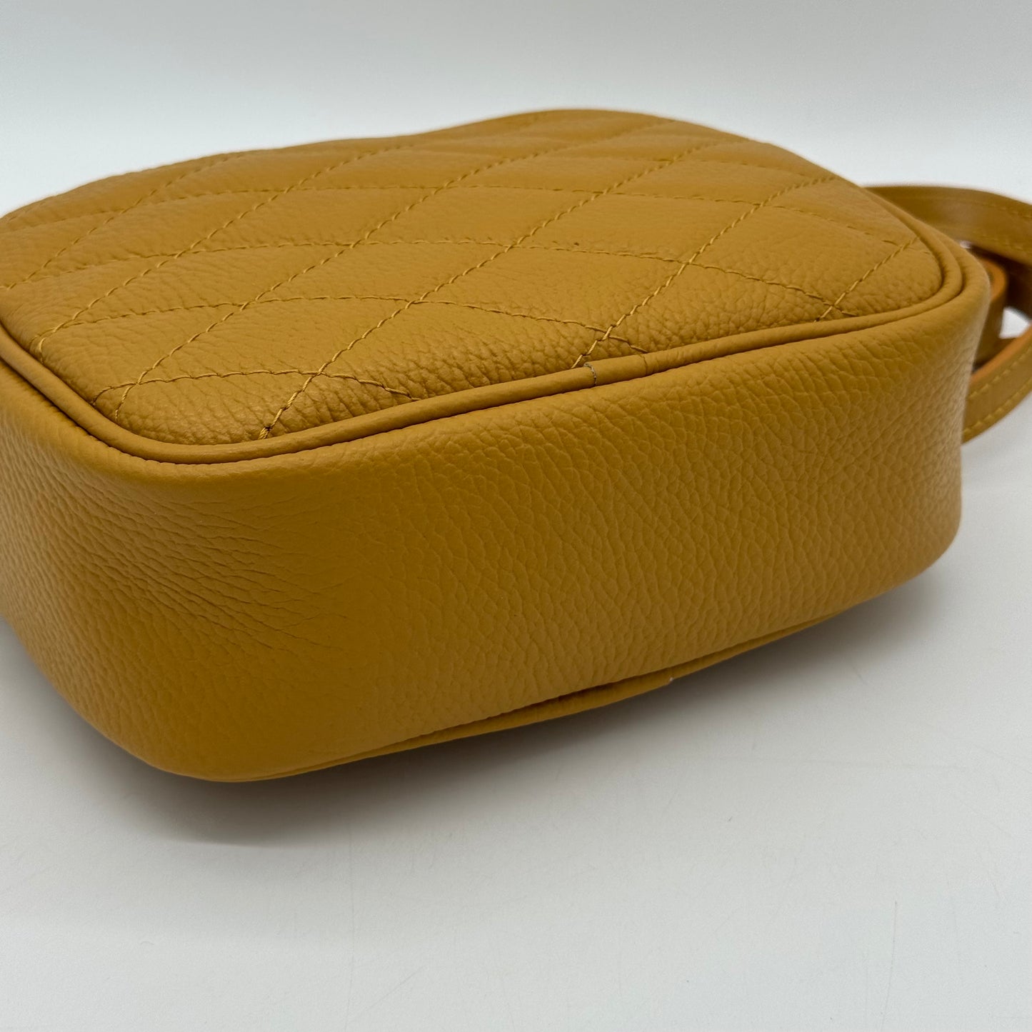 Leather Quilted Crossbody Bag