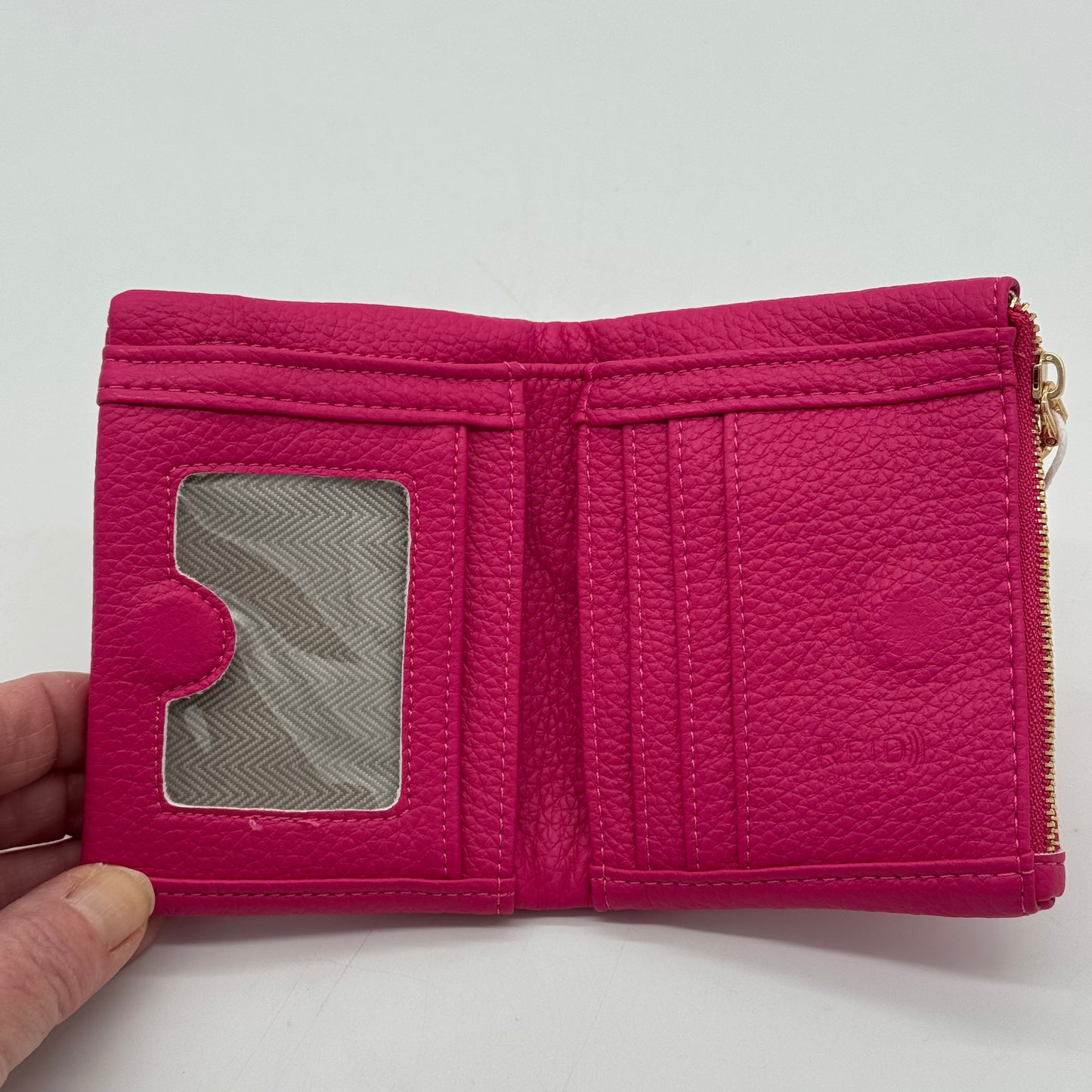 RFID Faux Leather Bifold Purse