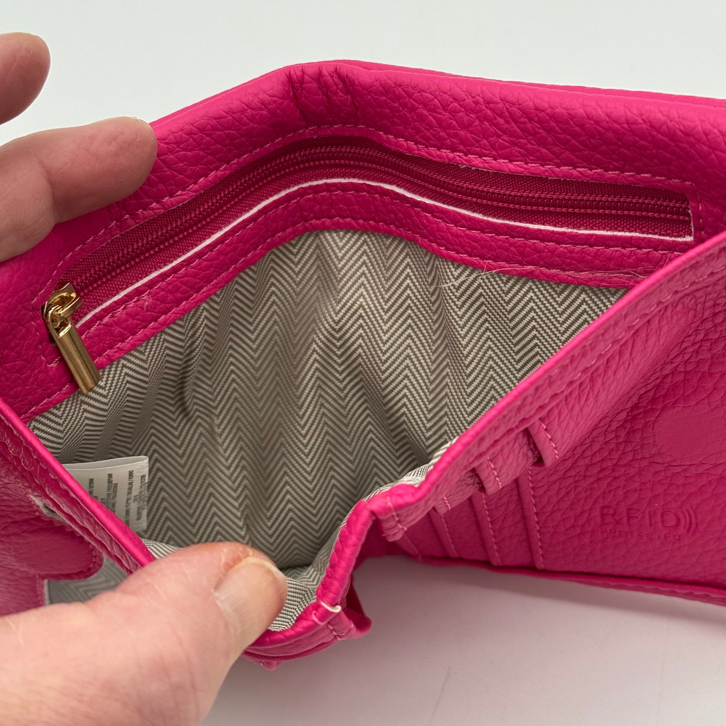 RFID Faux Leather Bifold Purse