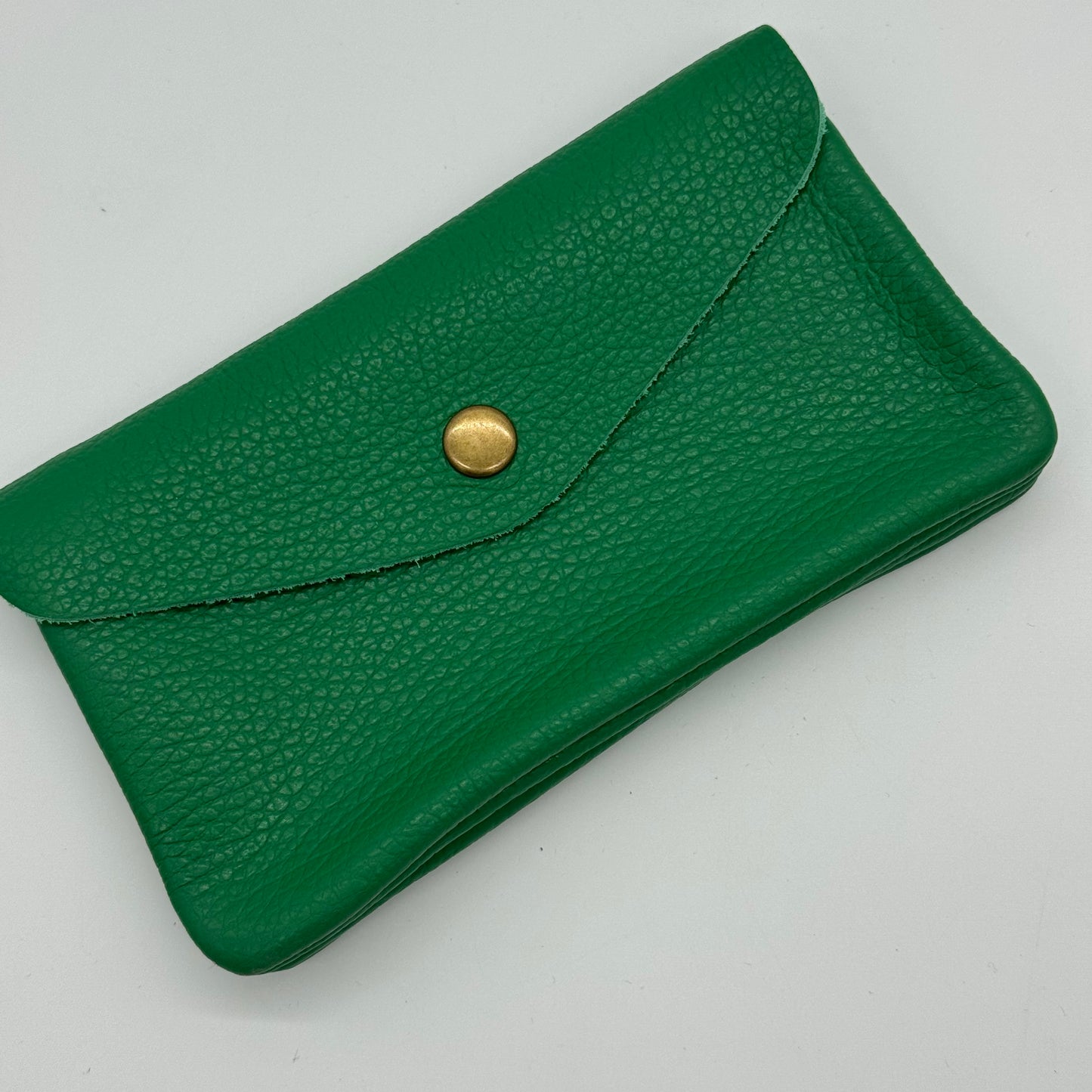 Leather Popper Purse