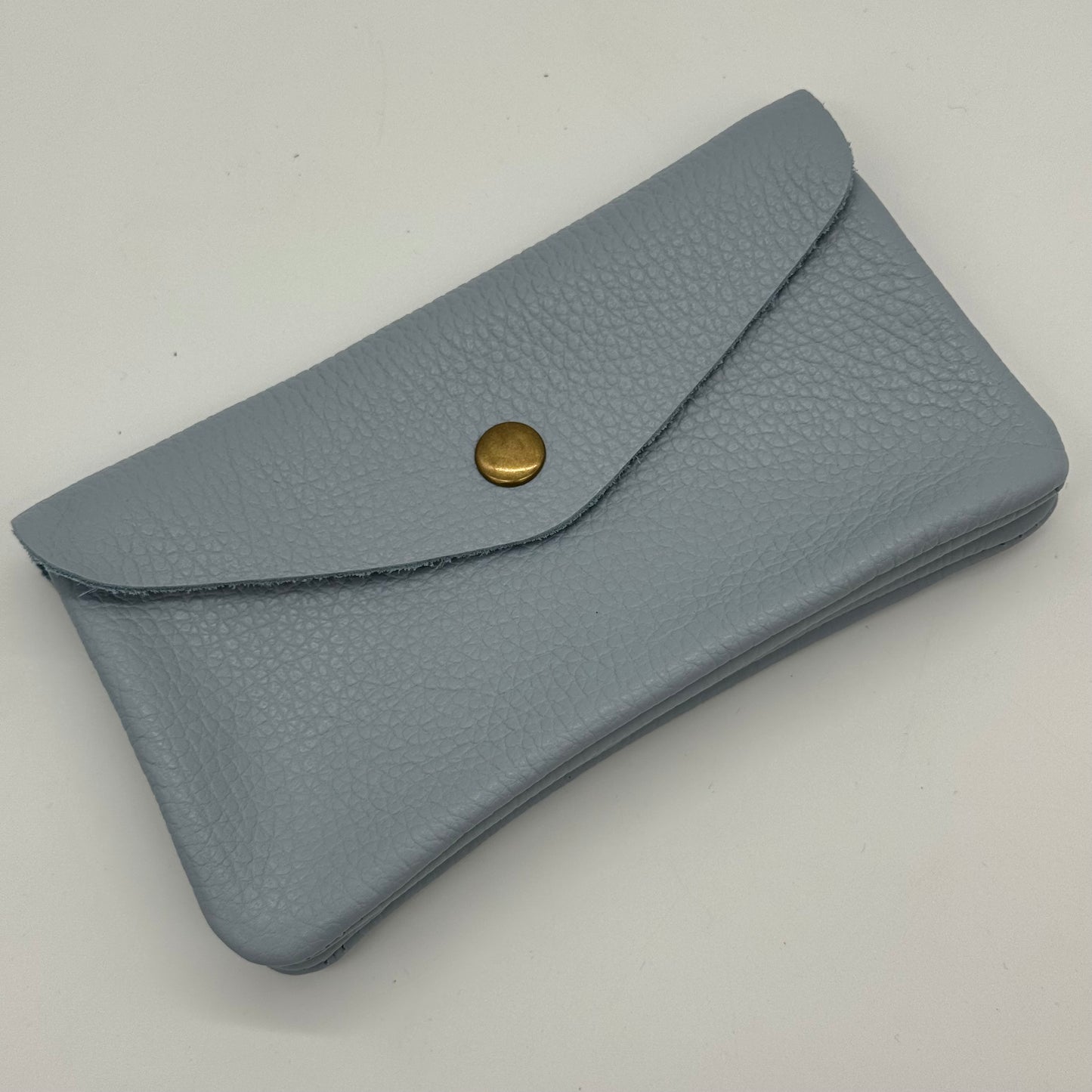 Leather Popper Purse
