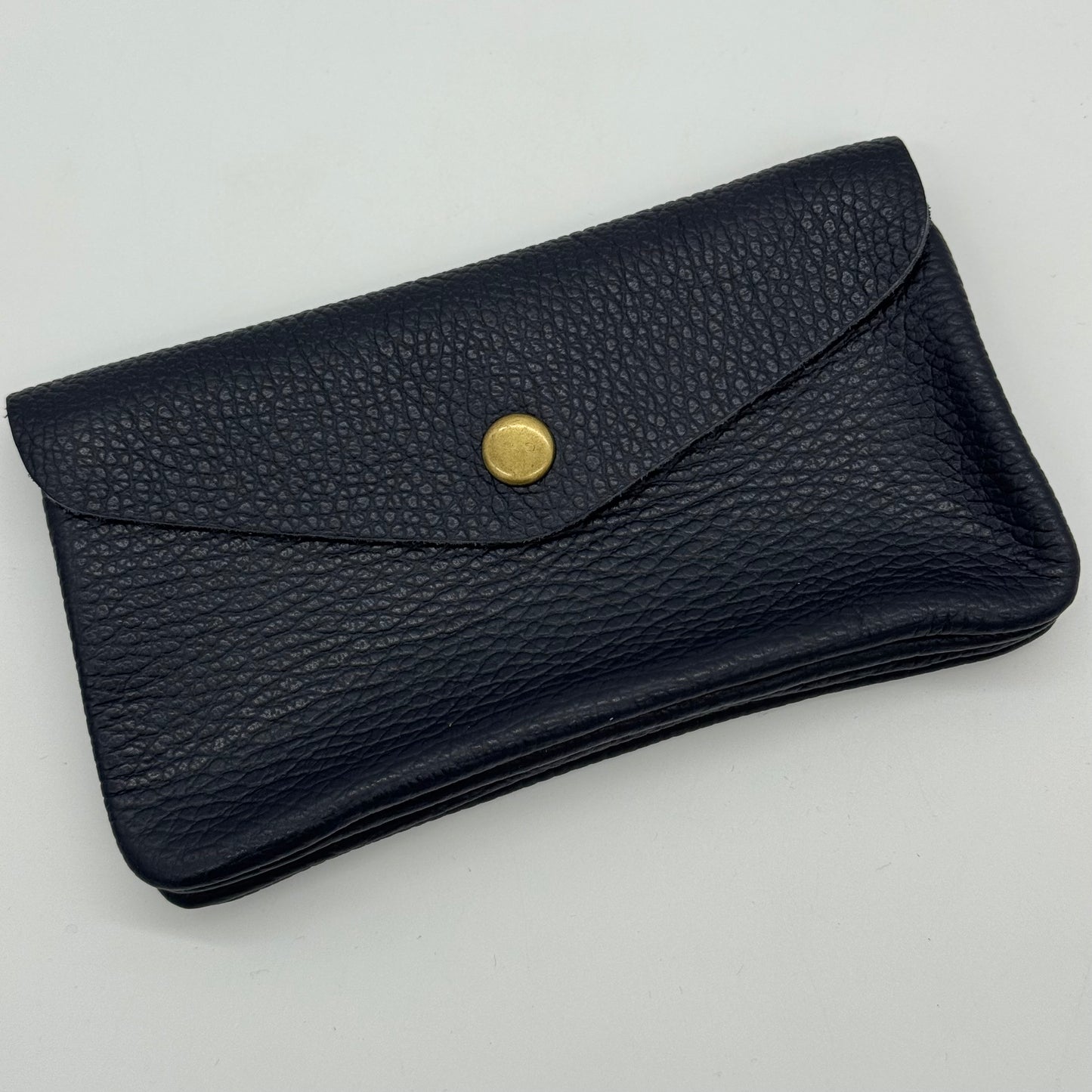 Leather Popper Purse
