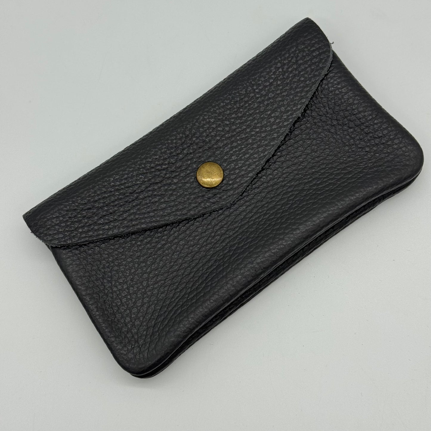 Leather Popper Purse