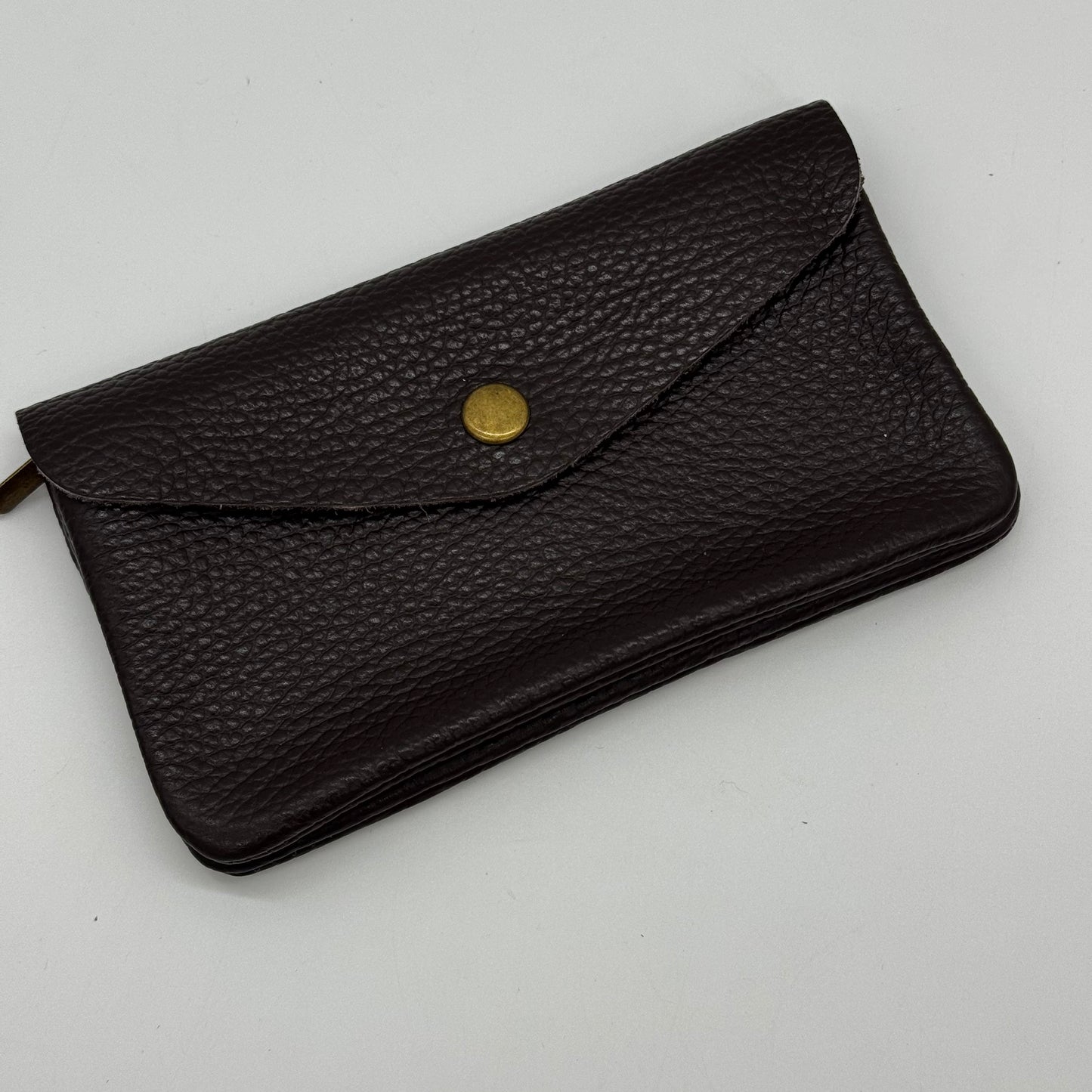 Leather Popper Purse