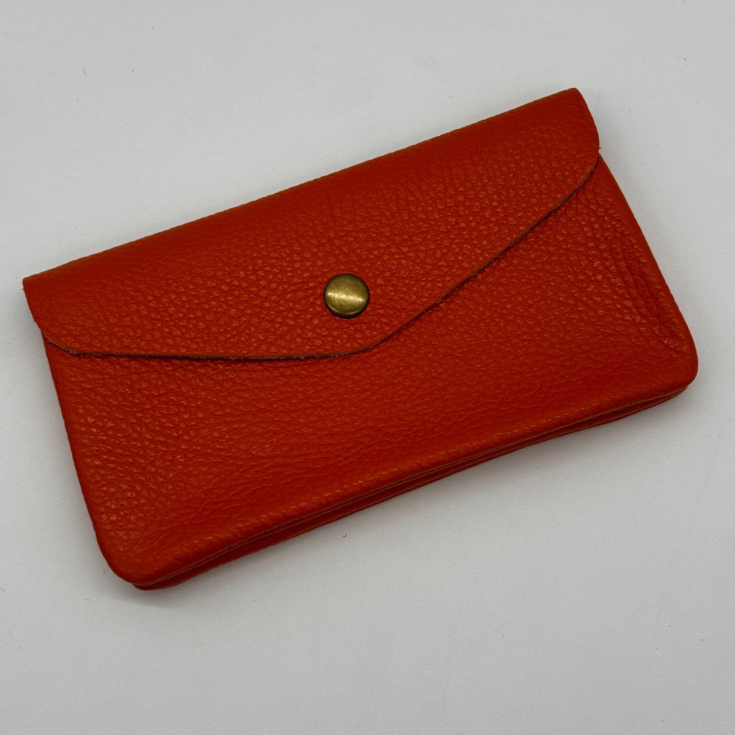 Leather Popper Purse