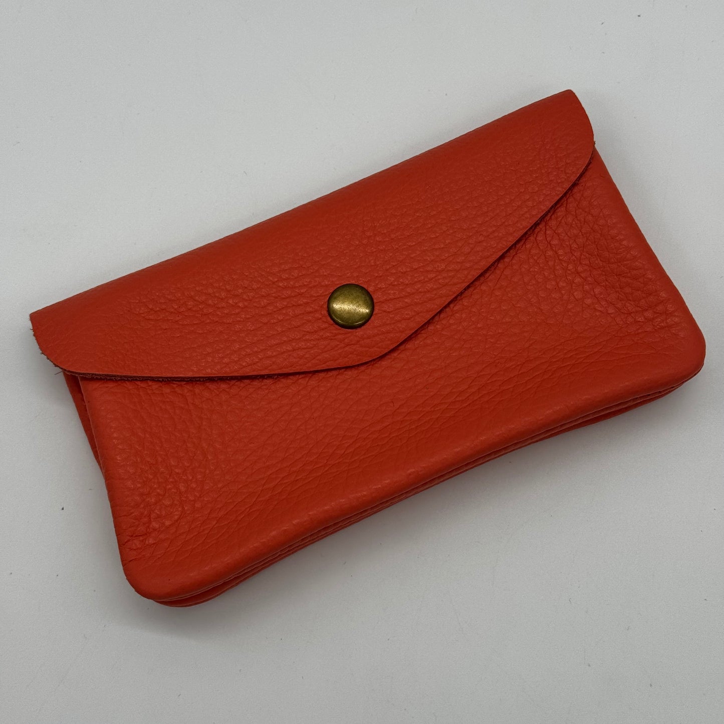 Leather Popper Purse
