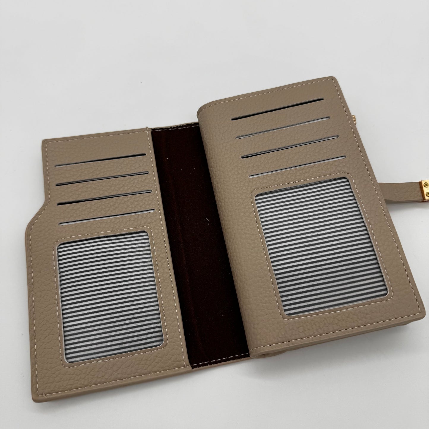 Faux Leather RFID Bifold Purse