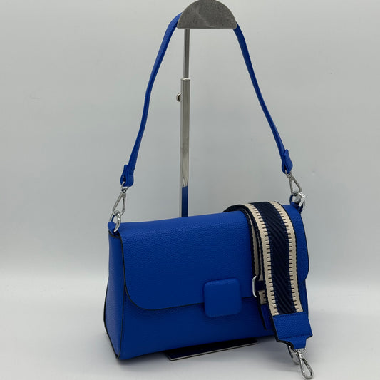 Faux Leather Crossbody Shoulder Bag