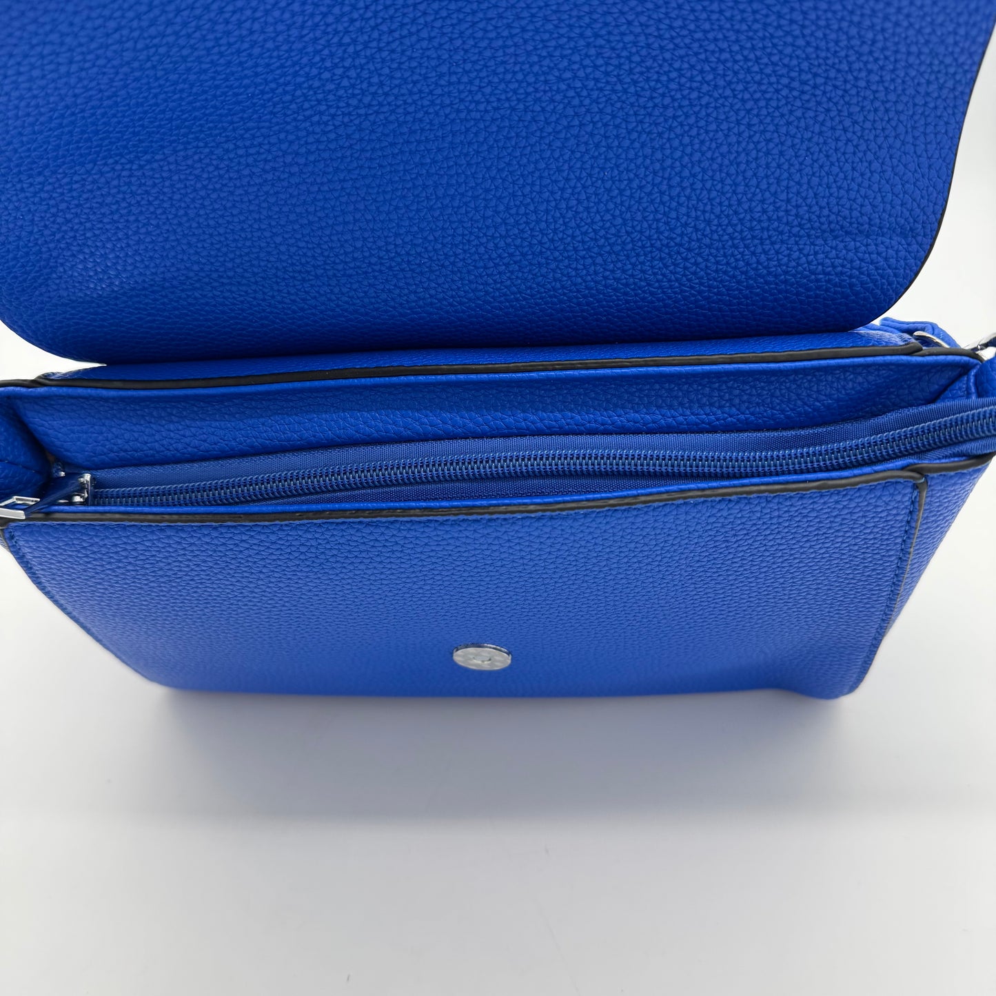 Faux Leather Crossbody Shoulder Bag