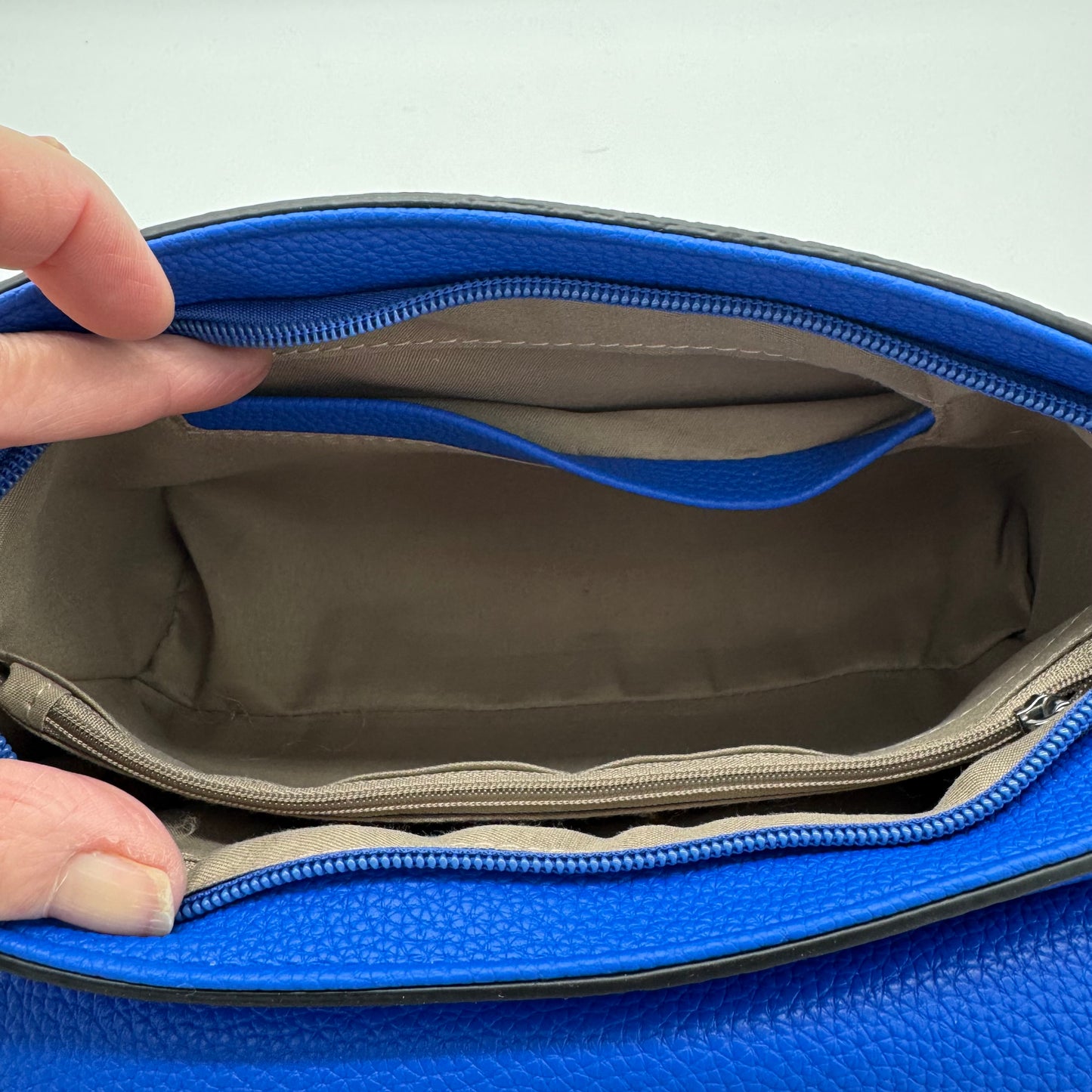 Faux Leather Crossbody Shoulder Bag