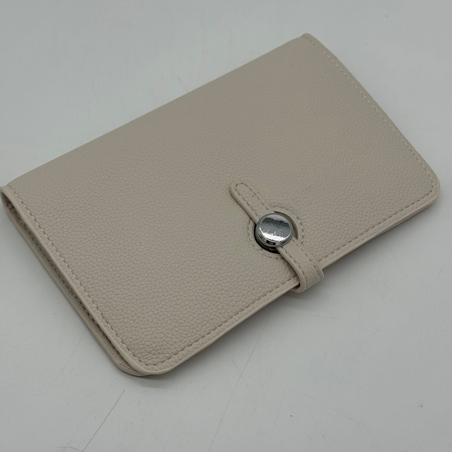 Faux Leather Folded Tavel Wallet Purse