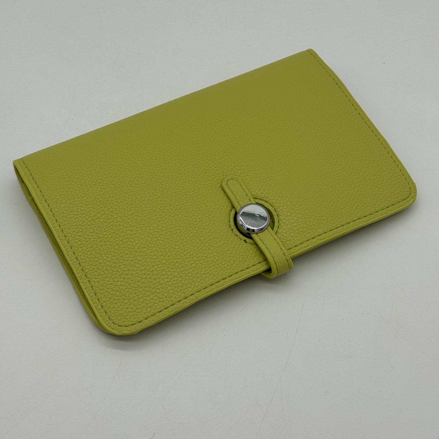 Faux Leather Folded Tavel Wallet Purse