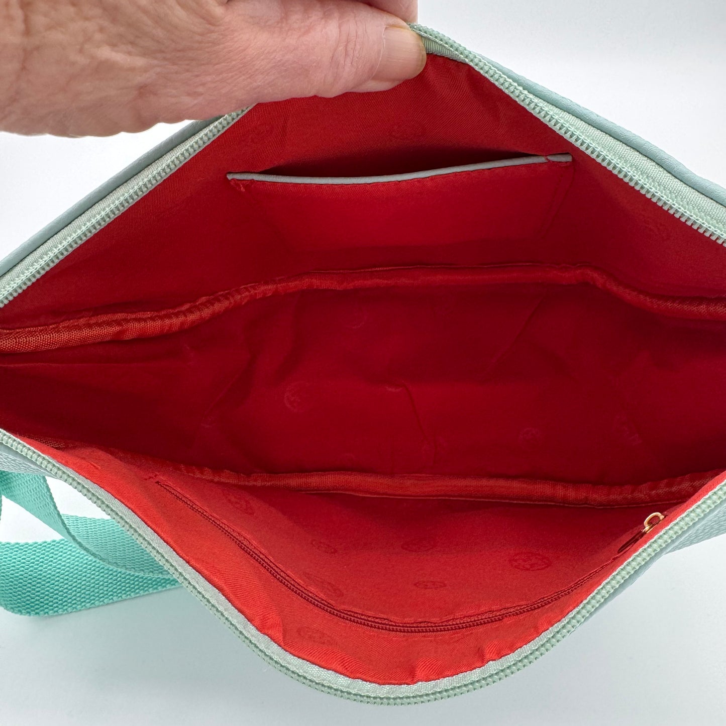 Faux Leather Dumpling Bag