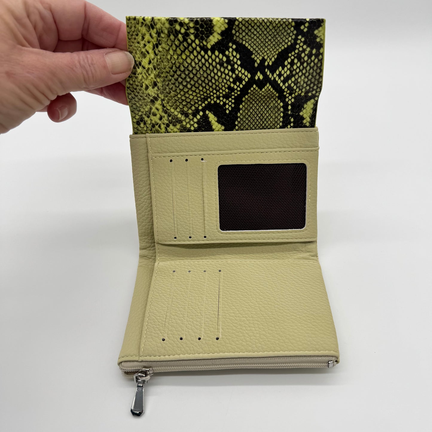 Faux Leather Snake Print Purse Gift Boxed