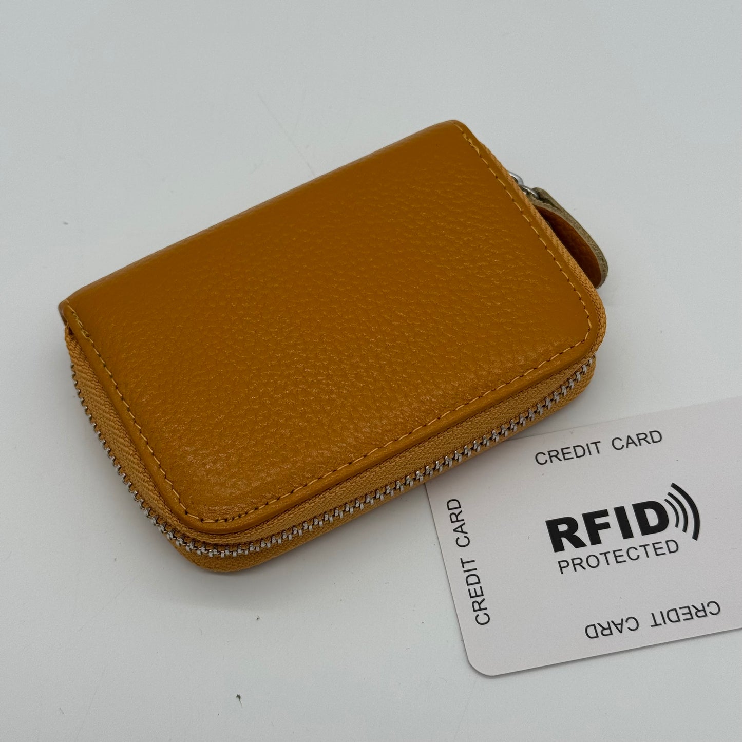 Leather RFID Credit Card Holder