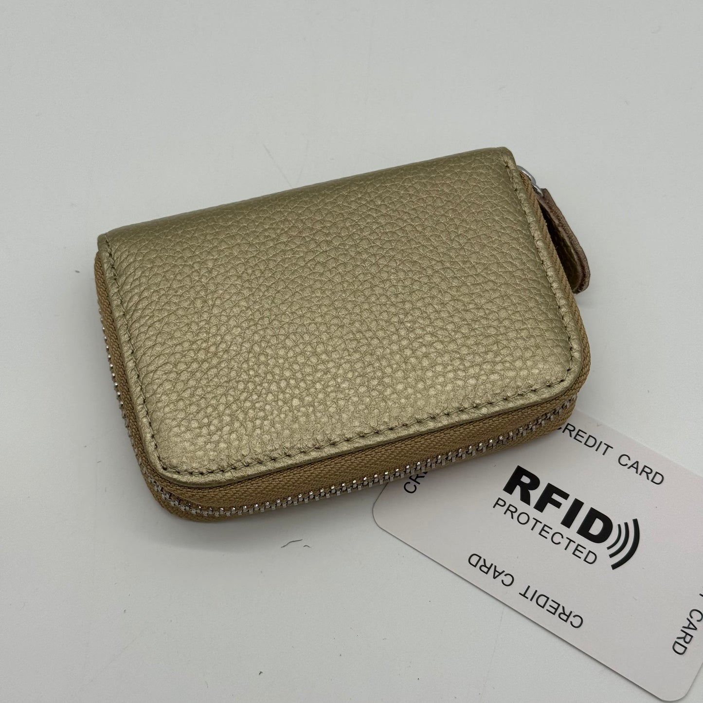 Leather RFID Credit Card Holder