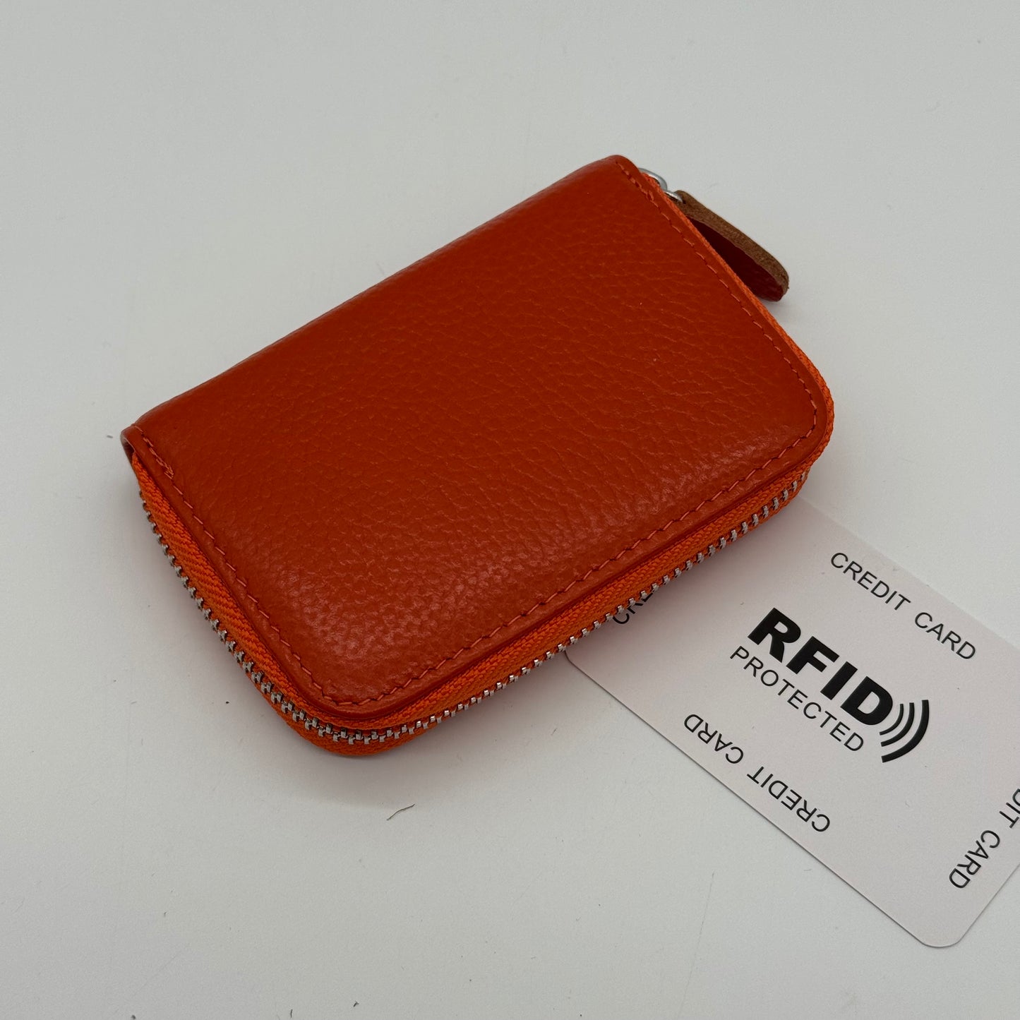 Leather RFID Credit Card Holder