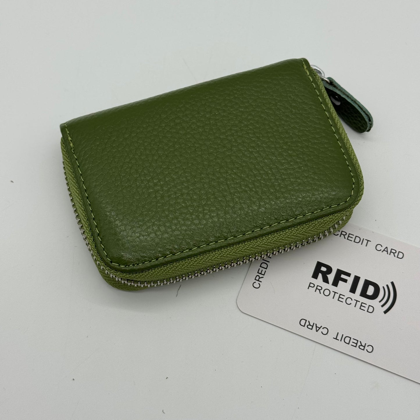 Leather RFID Credit Card Holder
