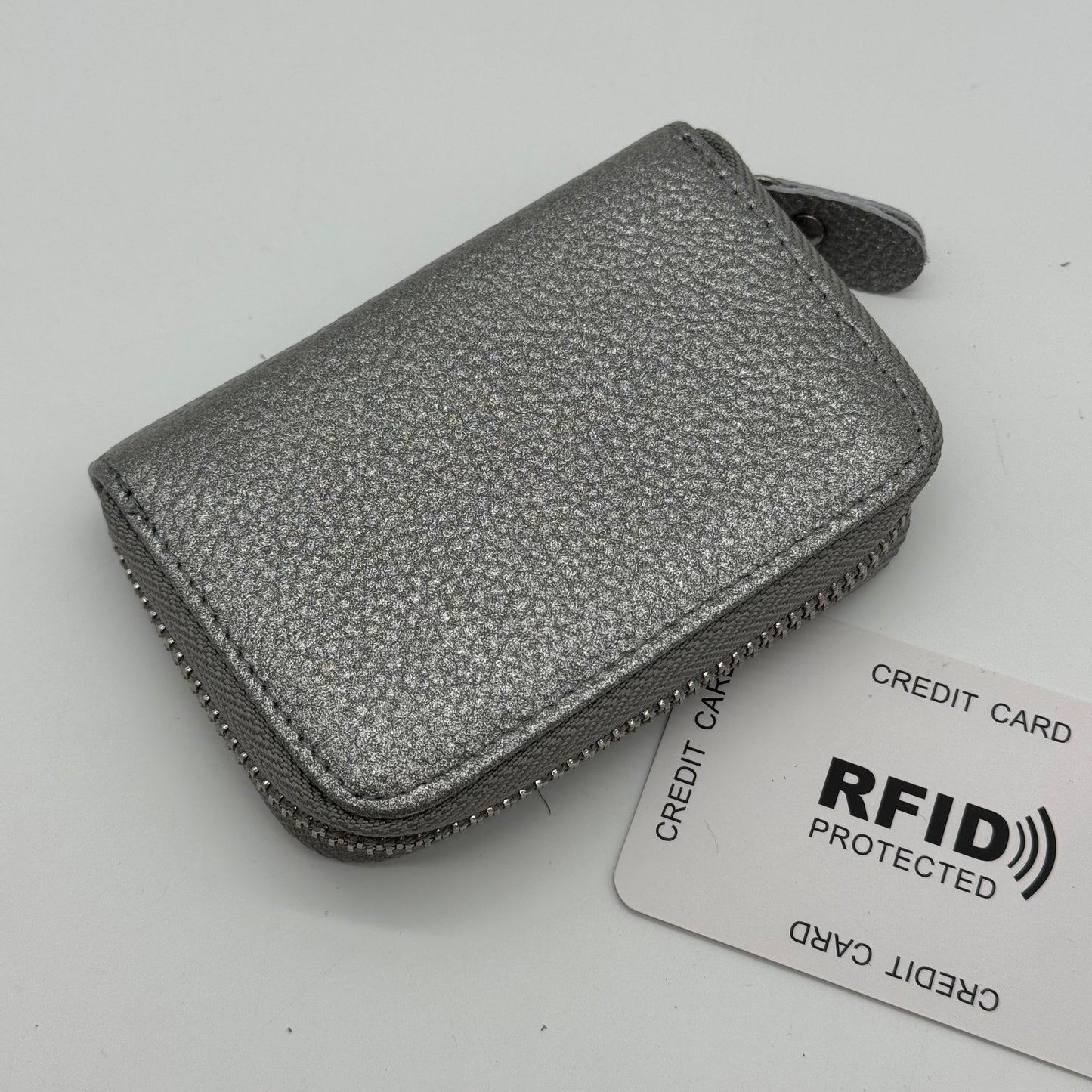 Leather RFID Credit Card Holder